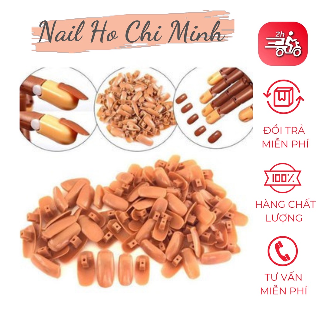 Bàn tay khớp học làm nail chuyên dụng - loại có khớp ngón tay cử động linh hoạt (tặng kèm 100 móng giả)