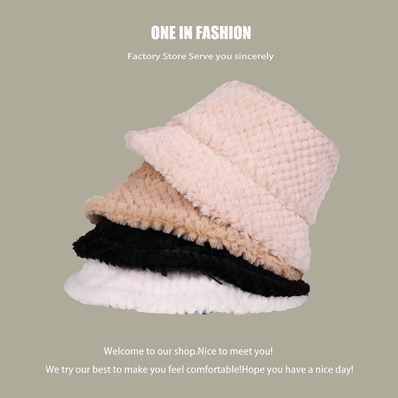 MŨ BUCKET LÔNG TỔ ONG UNISEX NAM NỮ