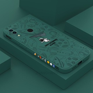 ốp lưng Huawei nova 3i nova 3 Ốp Điện Thoại Silicone TPU Mềm Họa Tiết Phi Hành Gia Có Dây Đeo Cho Huawei nova 3i nova 3