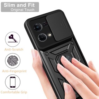 Ốp Điện Thoại Chống Sốc Có Giá Đỡ Từ Tính Cho OPPO reno 10 A18 Reno 8 4G 8Z Reno8 Pro Reno7 Z 8Z 7Z 7 4G 5G