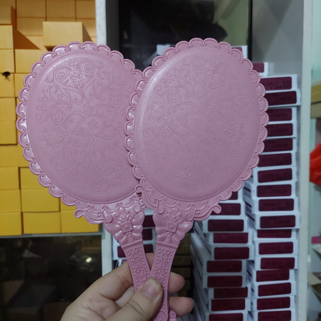 Gương soi cầm tay công chúa dễ thương