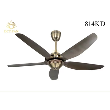 Quạt trần hiện đại không đèn,Quạt trần phòng khách có remote từ xa thông minh động cơ tiết kiệm điện