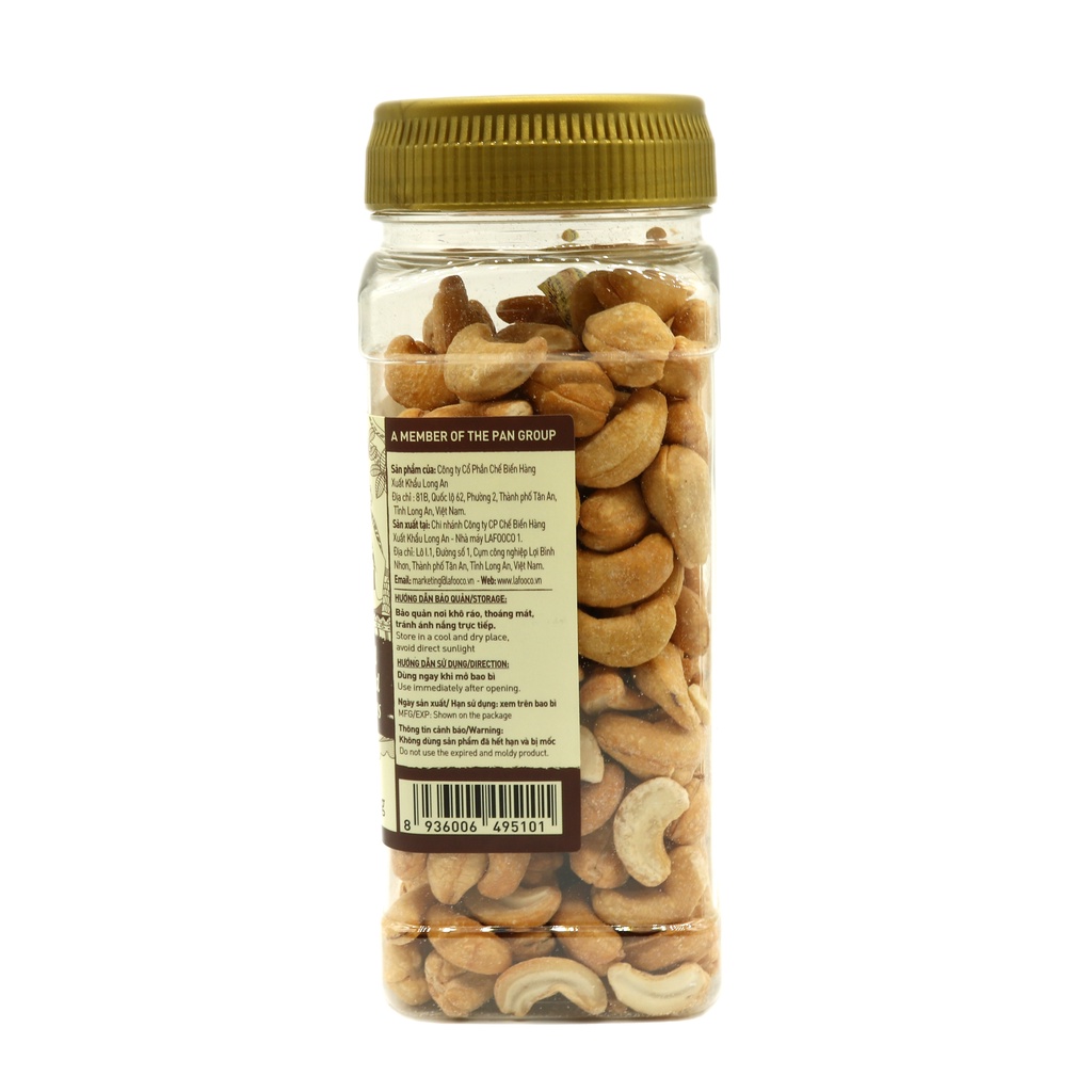 Hạt Điều Rang Muối 270g LAFOOCO salted roasted cashew nuts [HSD: 08/2026]