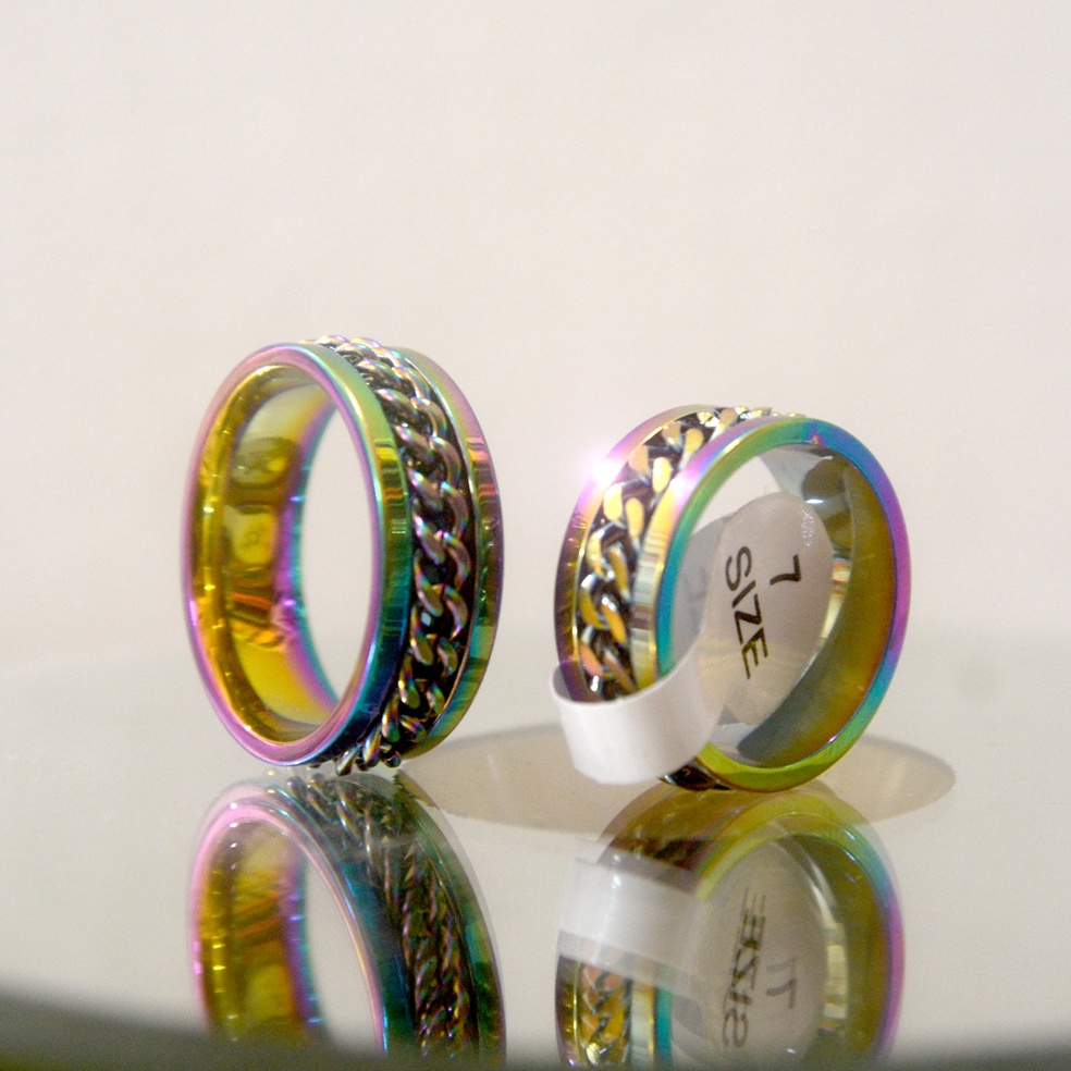 Titanium Steel Ring by Shop Phật Giáo Thanh Sơn
