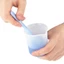 Unstop * 4 Thanh khuấy bằng nhựa Epoxy có thể tái sử dụng bằng silicon Thanh khuấy khuôn mặt
