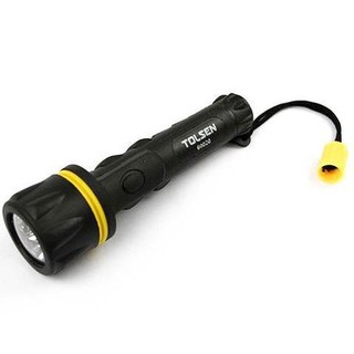 Đèn pin hãng Tolsen 60020, 3 bóng LED chiếu sáng được liên tục trong 16 giờ, BH 12 tháng Kouritsu Official Store