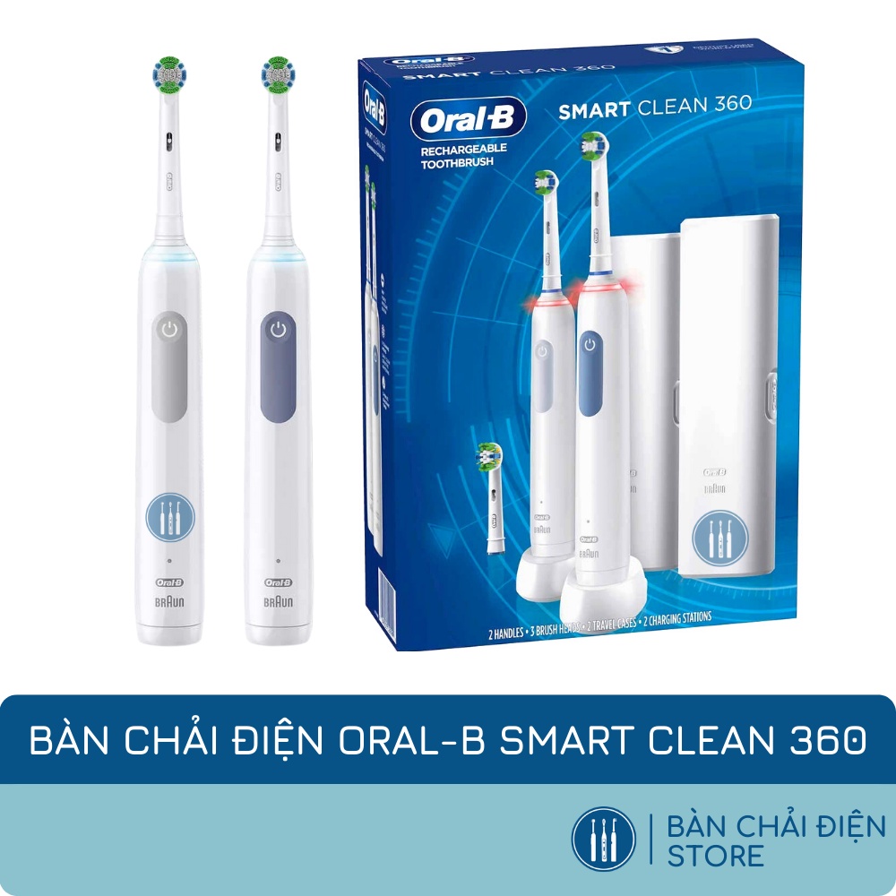 Bàn Chải Điện Oral-B Smart Clean 360 | Shopee Việt Nam