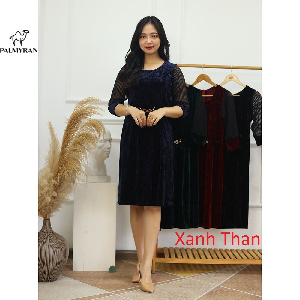Váy ( Đầm) Nhung Tuyết Cao Cấp NT03