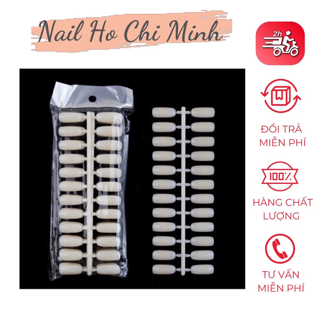 Móng bẻ gắn bảng màu thông dụng 1 bịch 5 vỉ 120 móng