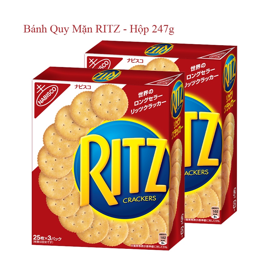 Combo 2 hộp Bánh Quy Mặn Ritz 247g | Shopee Việt Nam