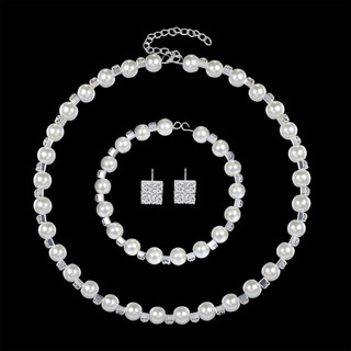 Bộ trang sức ngọc 3 món nữ - Trang sức Bé Heo BHB171