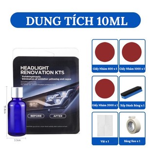 Dung Dịch Đánh Bóng Đèn Pha Ô Tô VERSION 2