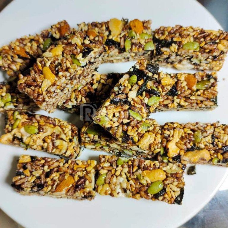 500g Bánh Gạo Lứt Ngũ cốc Mix Hạt Granola