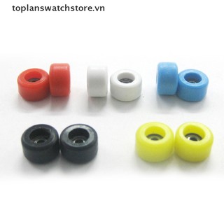 Bộ 4 vòng bi bánh xe kim loại CNC + cho bảng ngón tay