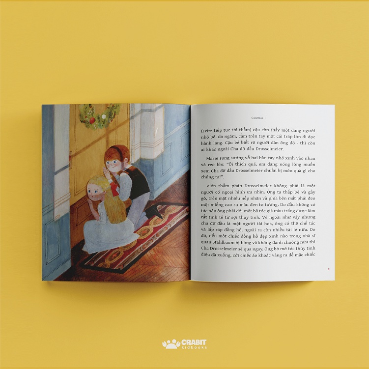 Ảnh Sách - Chàng Kẹp Hạt Dẻ và Vua Chuột - văn học thiếu nhi - Crabit Kidbooks 2