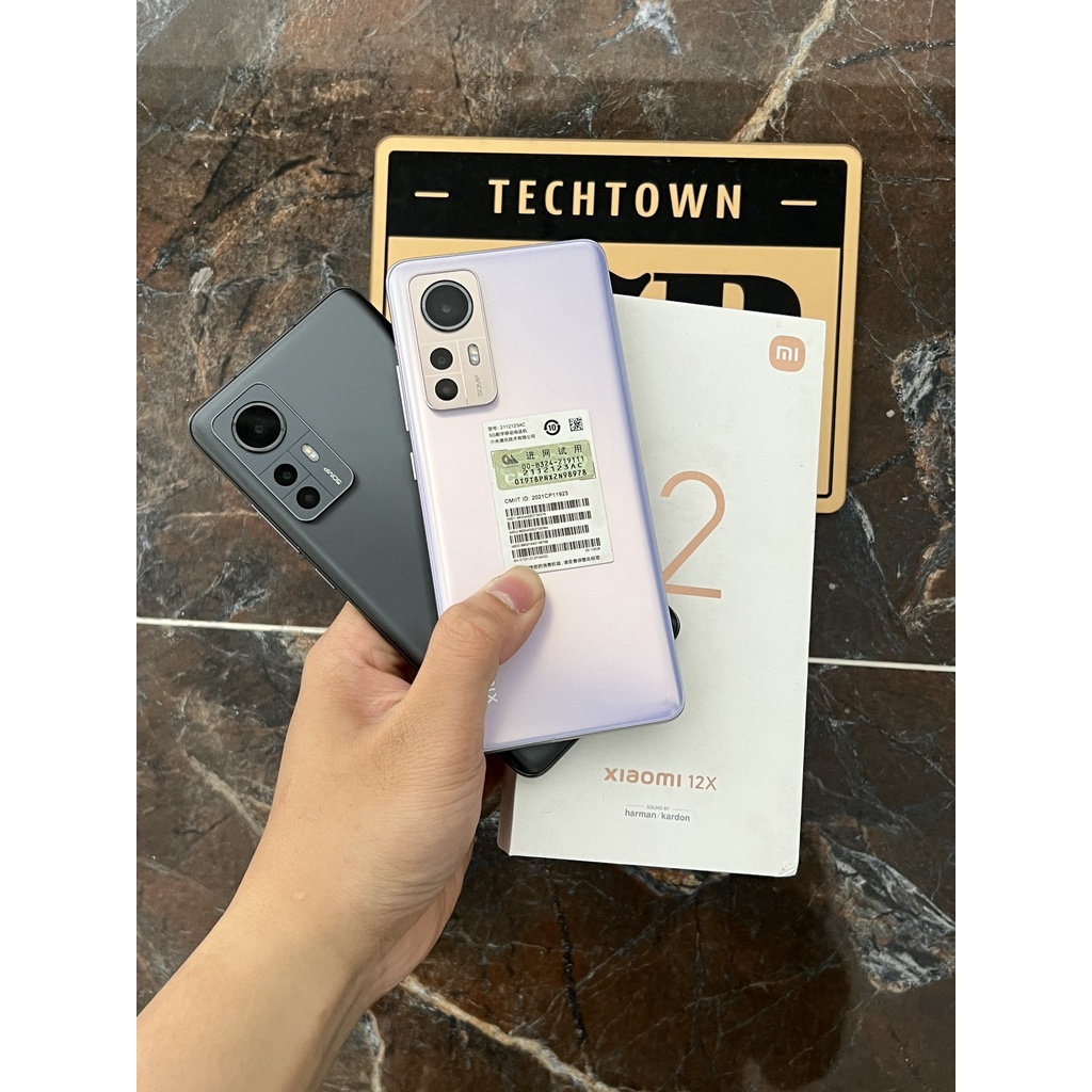 Cover In Pelle A Portafoglio Per Xiaomi Mi 12 / Mi 12X – Viola Chiaro Con Slot E Supporto