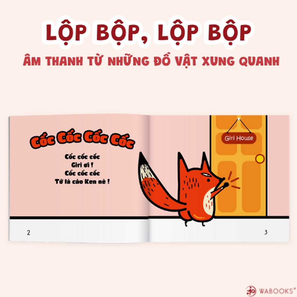 Ảnh Bộ Sách - Điều Kỳ Diệu Của Âm Thanh - Chơi Cùng Cáo Ken [Combo 3 Cuốn] 4