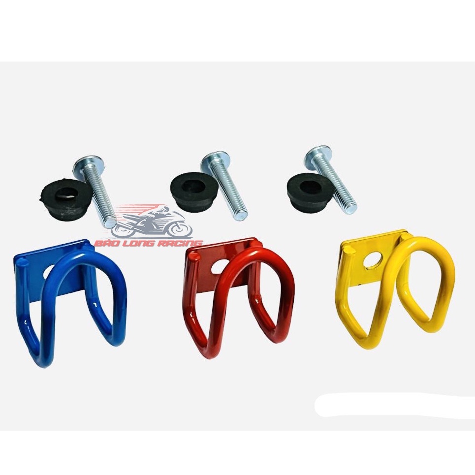 Móc Treo Đồ xe máy mẫu U nhiều màu sơn tĩnh điện tiện ích cho mọi loại xe máy xe đạp đạp điện....
