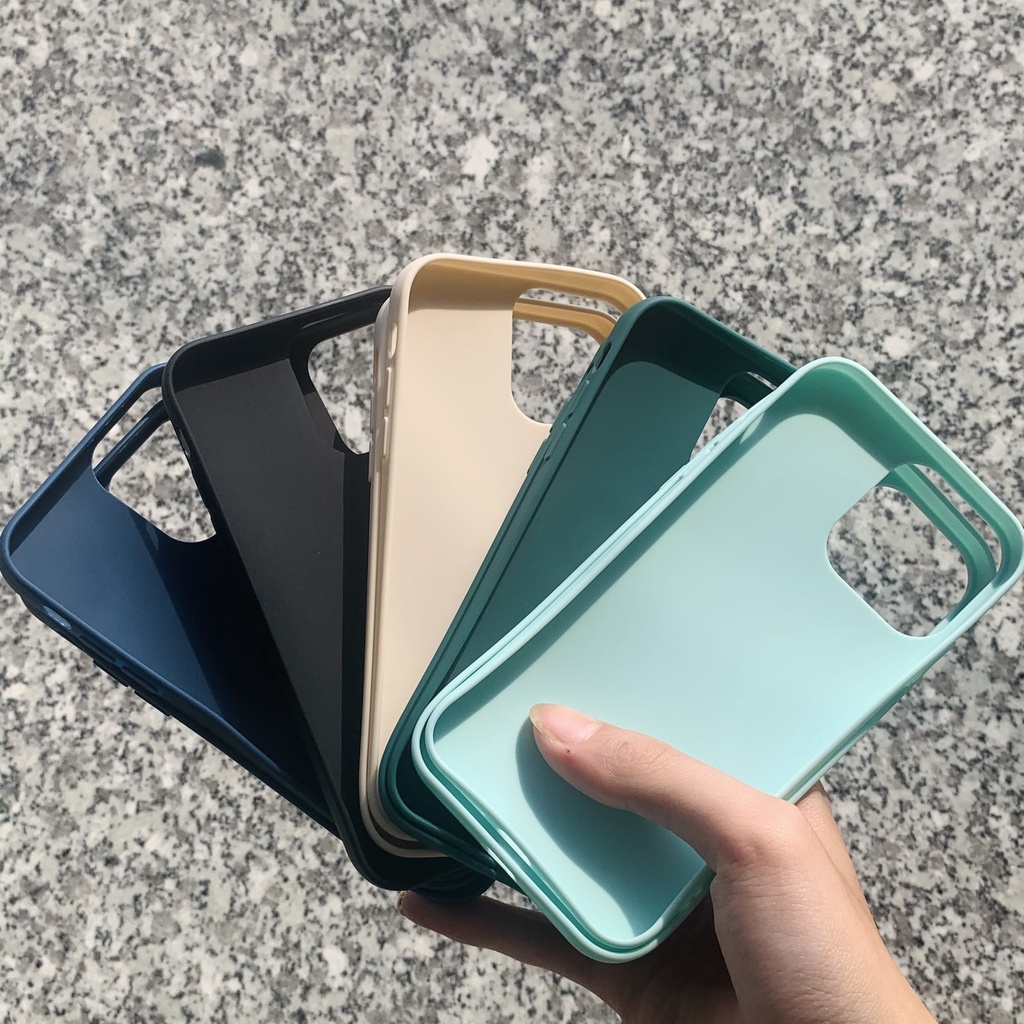 Ốp lưng vỏ độ XR lên 13Pro / 14Pro silicon màu bảo vệ camera