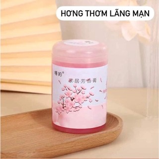 SÁP THƠM PHÒNG HOA QUẢ KHỬ MÙI HƯƠNG THƠM TỰ NHIÊN - Lọ Sáp Hình Trụ 90g AK938