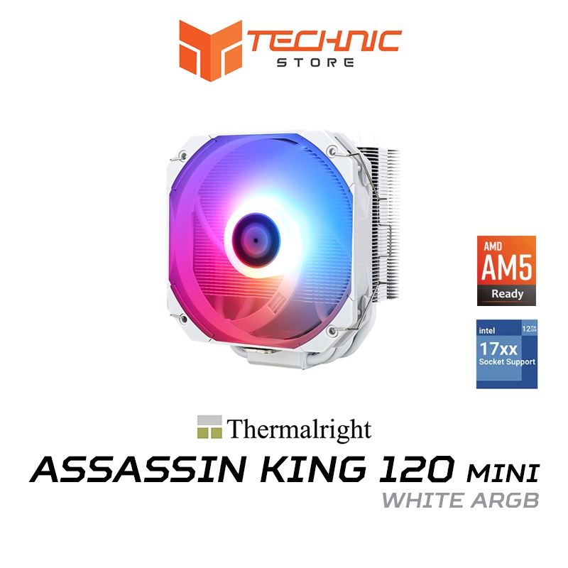 Tản nhiệt khí Thermalright Assassin King 120 AK120 SE WHITE ARGB »   - Phụ kiện PC, Mobile Giá Tốt