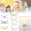 DWEL Fairy Wings Bé Gái Công Chúa Thiên Thần Cánh Trang Phục Phụ Kiện Halloween Trang Phục Hóa Trang Cánh Trang