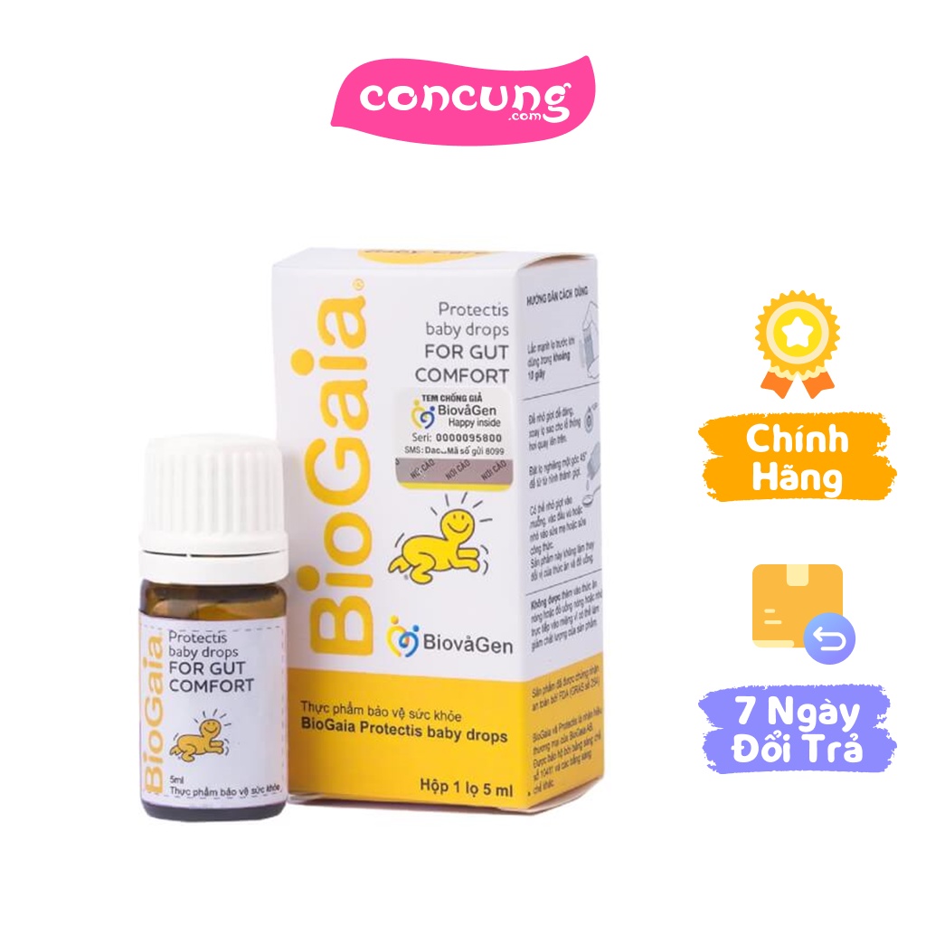 (Đã bán 2k) Men vi sinh Biogaia Protectis Baby Drops 5ml