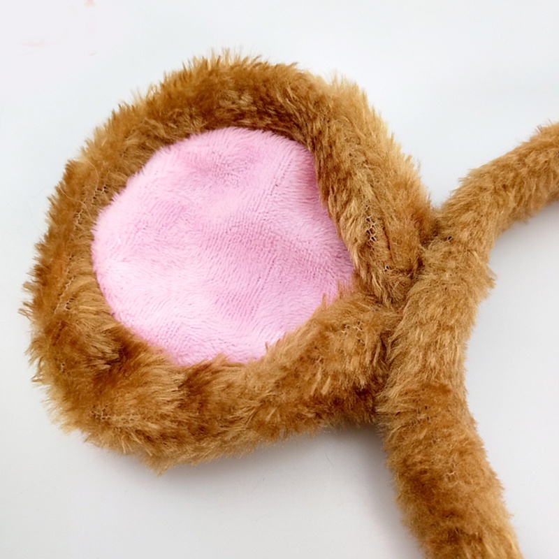 Cartoon Animal Headbands  Ears Hair Hoop Plush Mouse Ears Makeup Hairband