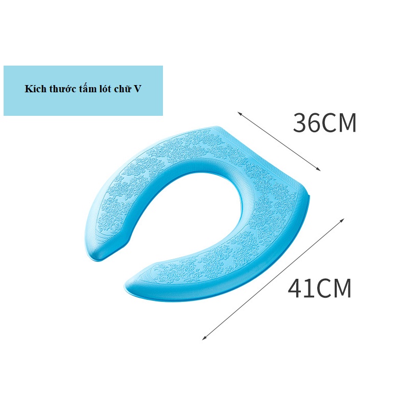 Tấm Lót Bồn Cầu Chống Thấm Nước, Miếng Lót bồn Vệ Sinh Tiện Lợi