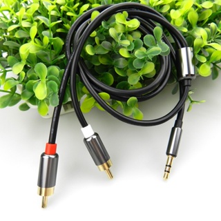 Cáp chuyển Audio từ jack 3.5mm (3 ly) đực ra jack AV (bông sen) đực - –  SÓNG NHẠC AUDIO