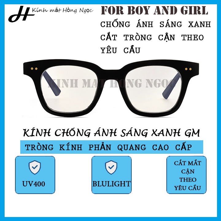 Mắt Kính Chống Ánh Sáng Xanh - Hình Ảnh Thực Tế