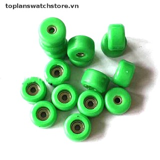 Bộ 4 vòng bi bánh xe kim loại CNC + cho bảng ngón tay
