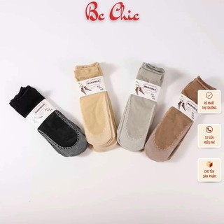 Tất nữ, combo 10 đôi tất giấy phong cách mới T788 thấm hút mồ hôi cực tôt BC_CHIC LINGERIE