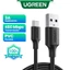 Cáp dữ liệu sạc nhanh Ugreen 1m 3A USB Type-C chính hãng Ugreen cho Samsung S9
