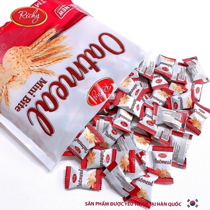 Bánh ngũ cốc Richy sữa siêu ngon ( 1 bịch) | Shopee Việt Nam