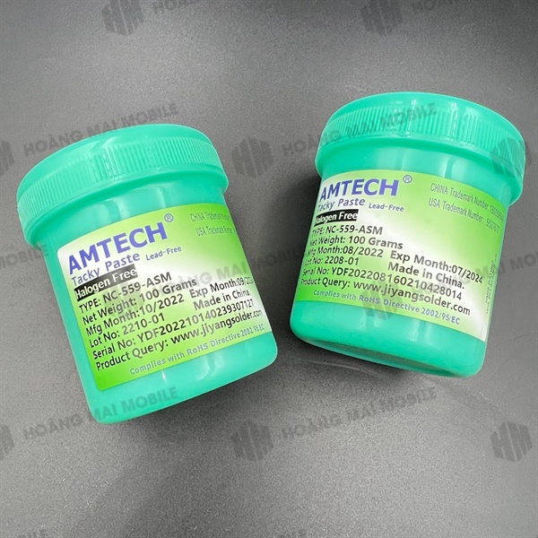 Mỡ Hàn AMTECH NC-559-ASM 100g Halogen FREE Xanh Nhạt | Shopee Việt Nam