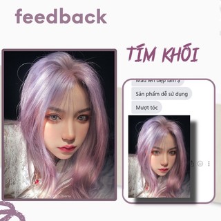 Thuốc Nhuộm Màu Tím Khói | Tím Sữa 100ml - Cần tẩy tóc , lên từ level 10 | khanh.color
