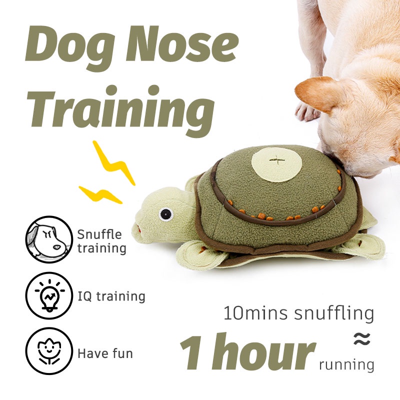 HamshMoc IQ Đánh Hơi Huấn Luyện Chó Xếp Hình Đồ Chơi Tương Tác Chó Đánh Hơi Đồ Chơi Sang Trọng Bát Thực Phẩm Tìm Thức Ăn Trò Chơi Ăn Giảm Căng Thẳng Nhai kêu