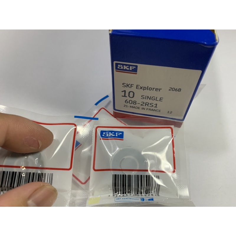 Vòng Bi 608 Skf 2RSH lắp nhựa (hàng đẹp)