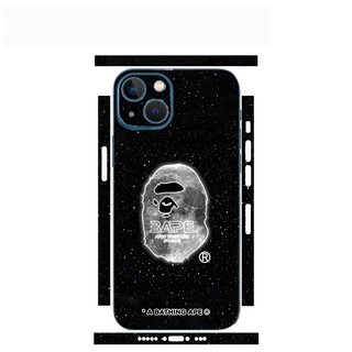 Tấm dán Skin Mặt Sau Bape FULL VIỀN Dành Cho 14prm , 13prm , 12prm , 11prm , x , xsm , ip11 , ip12 , ip13 - FukiShop
