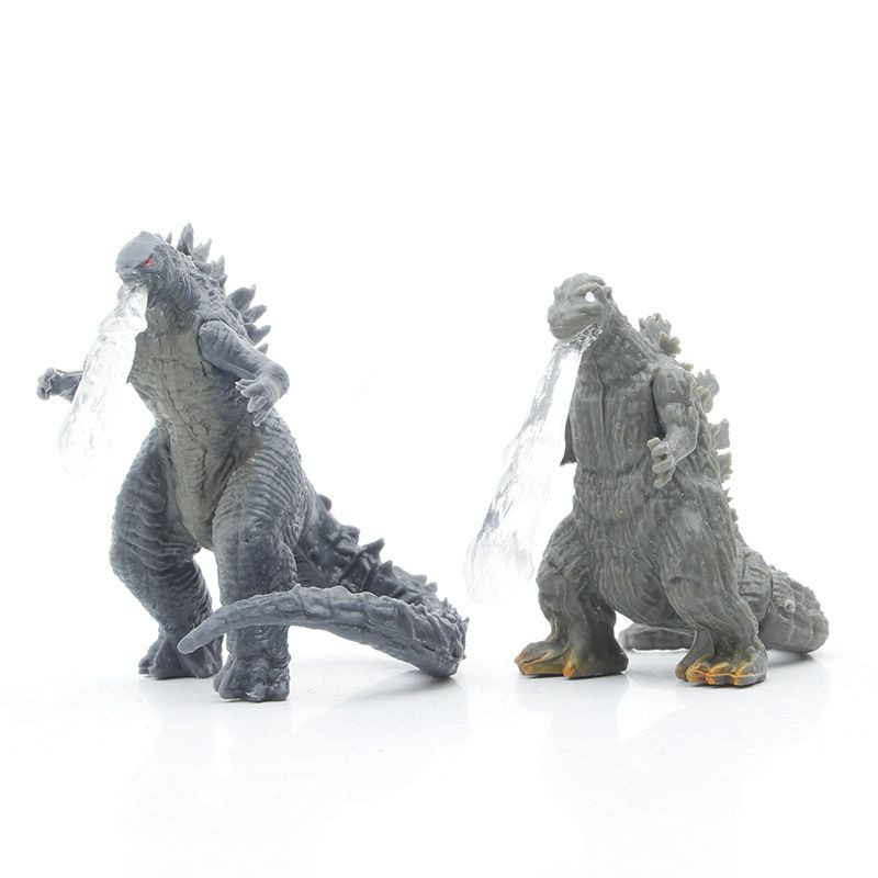 8 Cái / bộ Godzilla Kong Kim Trận Khủng Long PVC Hành Động Hình Bộ Sưu Tập Đồ Chơi Trẻ Em Sinh Nhật Quà Giáng