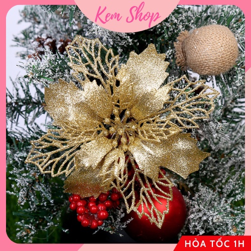 Hoa trang trí Tết, làm oản tài lộc tháp bánh, giỏ quà Tết, giỏ quà lễ đám cưới, trang trí Noel - Kem Shop K268