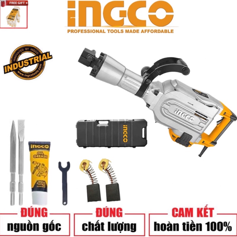 INGCO Máy đục bê tông PDB17008 (Cam kết Chính Hãng 100%) | Shopee Việt Nam
