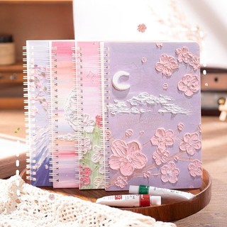 Sổ Tay A5 Ghi Chép Cute Ghi Chú Dễ Thương Mini Học Sinh Phong Cảnh VPS19