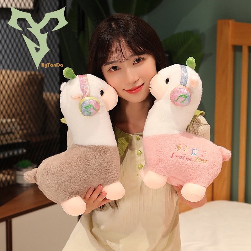 Rytanda Thú Nhồi Bông Hình Lạc Đà alpaca Dễ Thương Cho Bé
