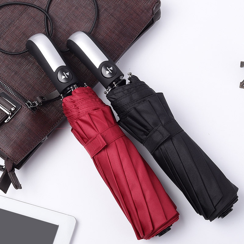 Ảnh Ô Dù Tự Động Đóng Mở 2 Chiều 10 Nan Chống Tia UV, Dù Che Mưa Nắng, Ô Cầm Tay Gấp Gọn Tiện Lợi Chính Hãng Amalife 3
