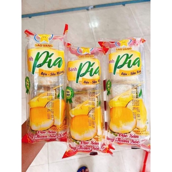 Bánh pía mini nhân đậu xanh sầu riêng sao vàng | Shopee Việt Nam