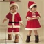 Trang phục Giáng sinh trẻ em chất lượng cao Ông già Noel bé trai và bé gái Trang phục lễ hội