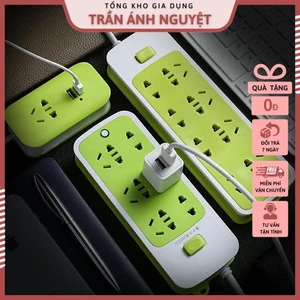 Ổ Điện Đa Năng Thông Minh Có Cổng USB Sạc Nhanh Không Cần Chân Sạc, Ổ Cắm Điện Chống Giật Tiện Lợi Tiết Kiệm Điện