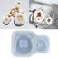 OXXGGKAO Hình Học Dễ Thương Trang Trí Nhựa Đúc Khuôn Silicon Người Phụ Nữ Móc Khóa Trang Trí Mặt Dây Chuyền Cát Nhanh Khuôn Cho DIY